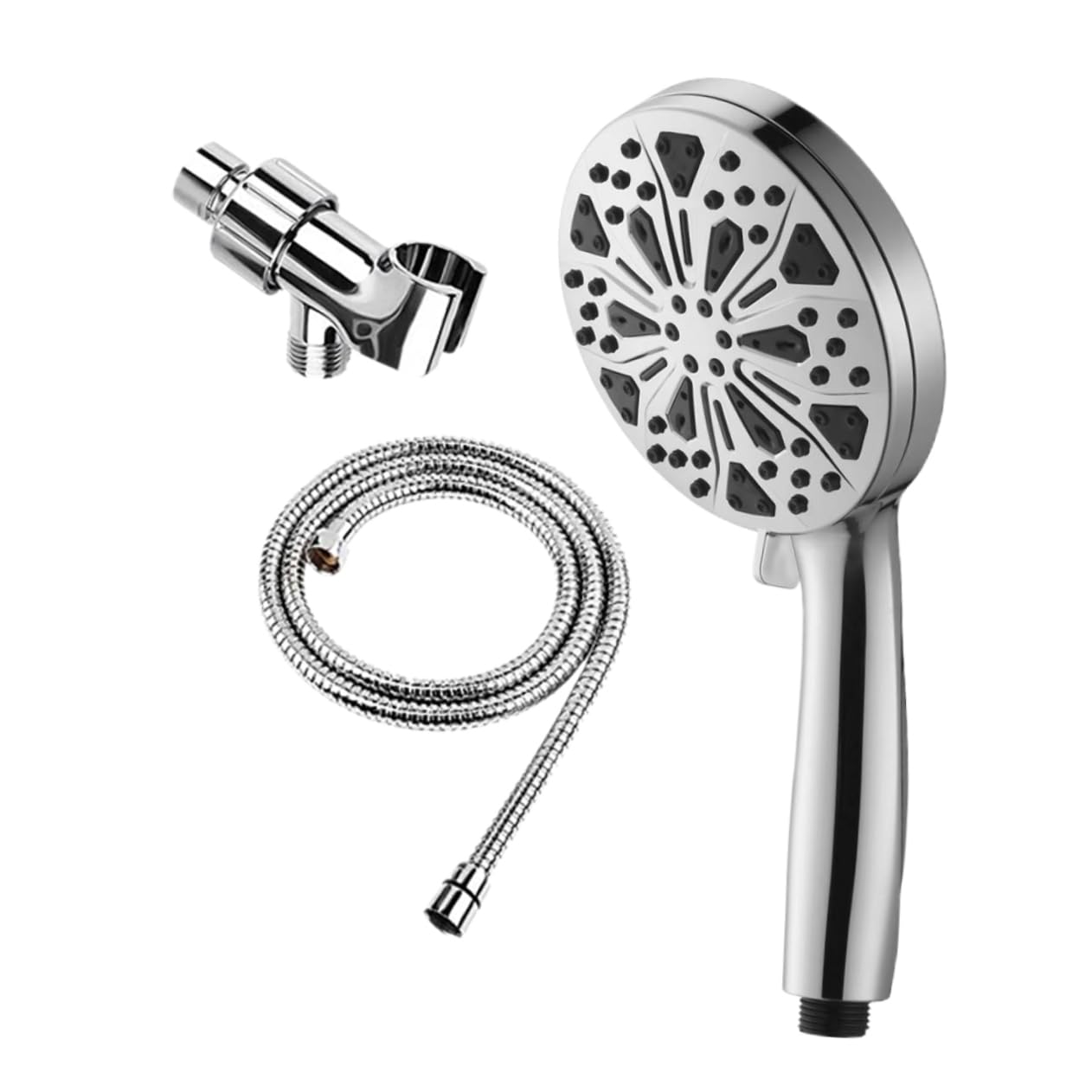 iplusmile Cabezal De Ducha Desmontable De Mano De Con Filtro Para Baño Con Soporte y Manguera