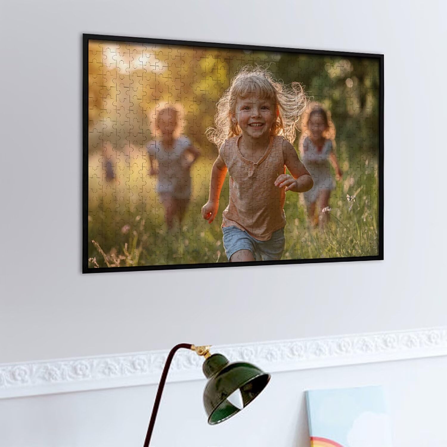 Personalisiertes Puzzle mit eigenem Foto - 1000/1500/2000/3000/4000/5000/6000 Teile: Gestalte selbst Puzzle, Adult Fotopuzzle - für Mama, Wedding, Familie zum Geburtstag Geschenke (5000 Teile) z-54