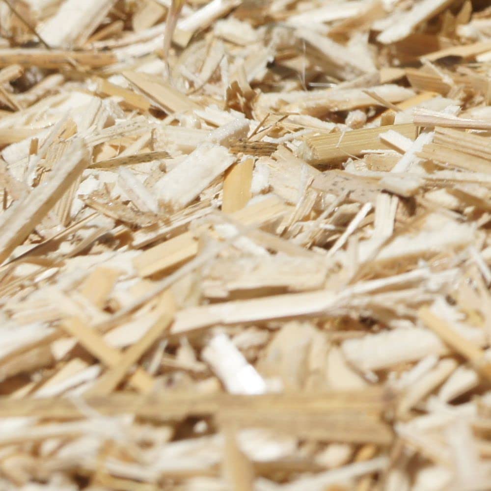 JUMBOGRAS Miscanthus Kleintier Einstreu 6x 20 L – Elefantengras, Chinagras Häckselgut – besonders saugfähig & geruchsbindend – günstige Alternative zu Stroh, Sägespänen & Holzspänen