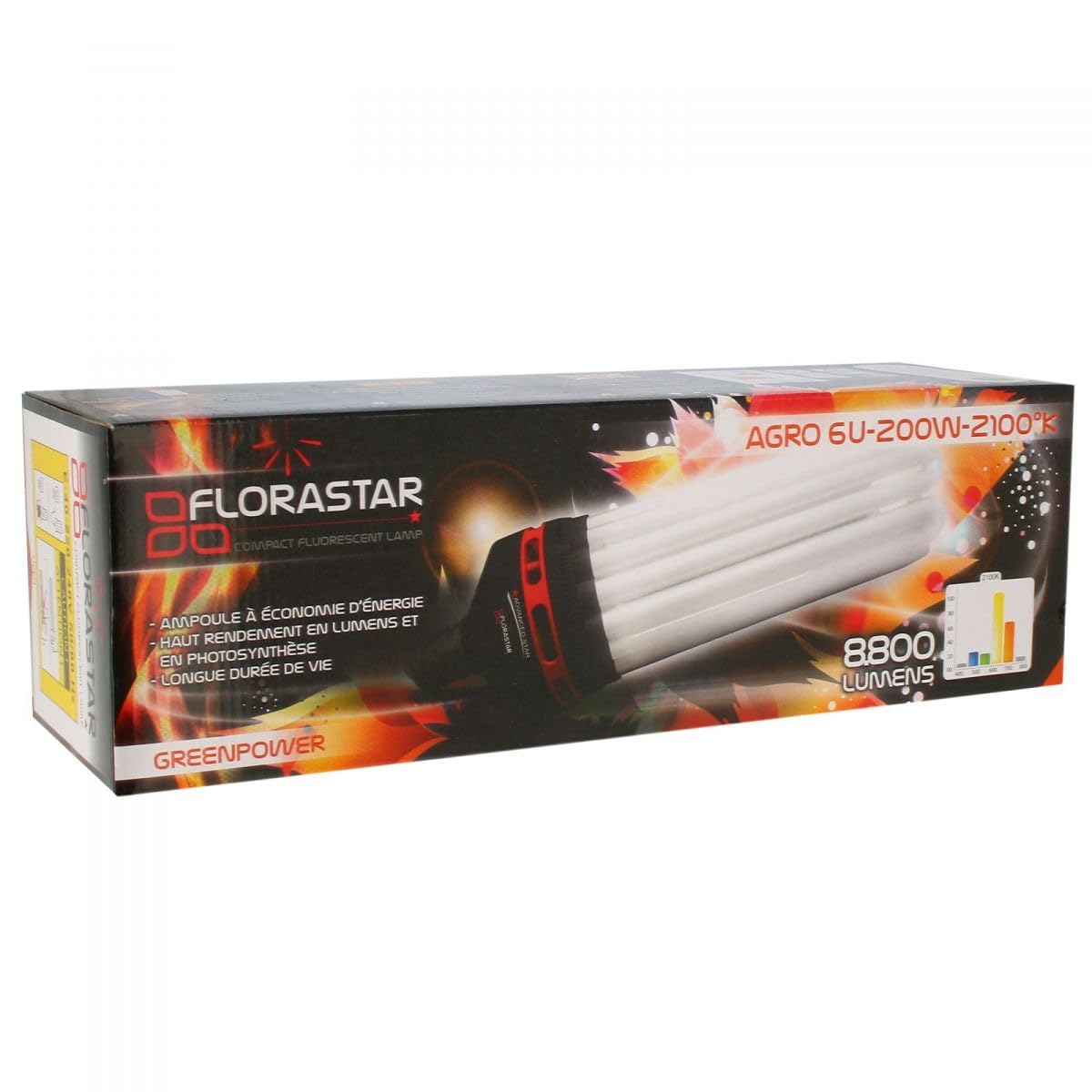 Lampe CFL 250W Floraison 2100K