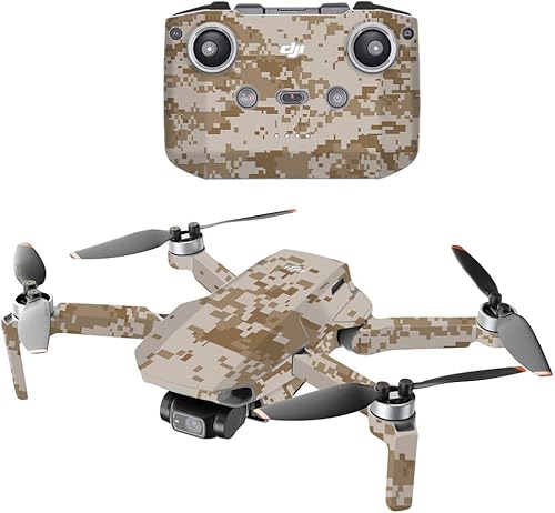 Miniatura 7 de Mighty Skins Compatible con DJI Mini 2 Dron portátil  DRT protectora, duradera y única, cubierta de vinilo fácil de aplicar, quitar y cambiar de