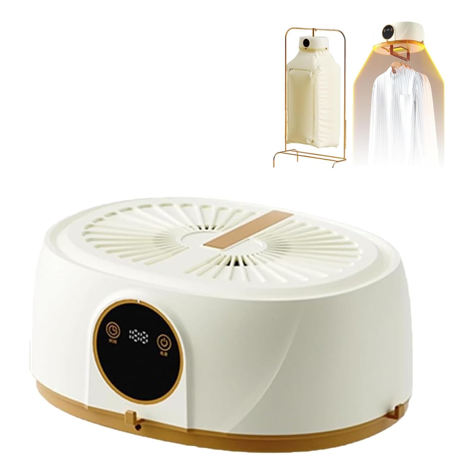 Stiratrice Automatica Per Camicie, Asciugatrice Gonfiabile Con Vapore Verticale, Ferro Da Stiro Portatile Per La Casa E Il Viaggio
