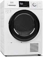 Vista 11 de BLACK+DECKER BCED37 - Secadora compacta para toma de pared estándar, pequeña, 4 modos, volumen de carga de 13.2 libras, color blanco