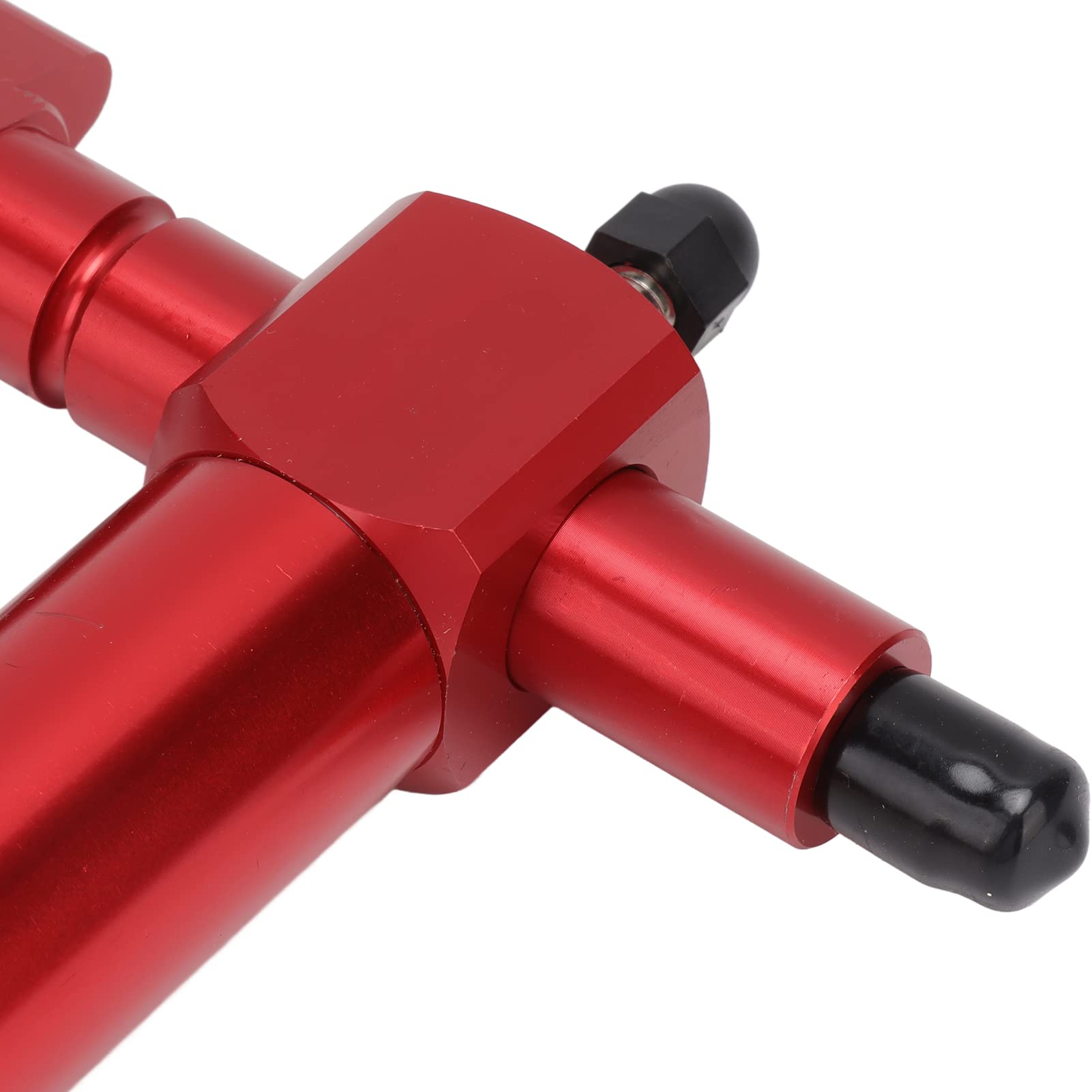 Outil d'alignement de cintre de vélo Glomora, outil d'alignement de cintre de dérailleur de vélo, outil de correction de cintre de dérailleur arrière pour le réglage du cadre (Rot)
