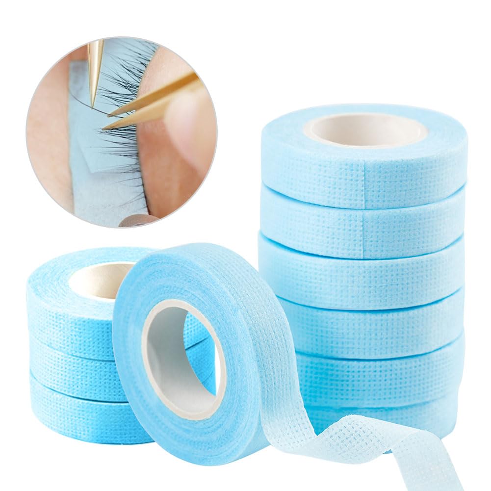 Lunamoon 10 Rolls Eyelash Extension Tape Eyelash Tape Eyelash Tape