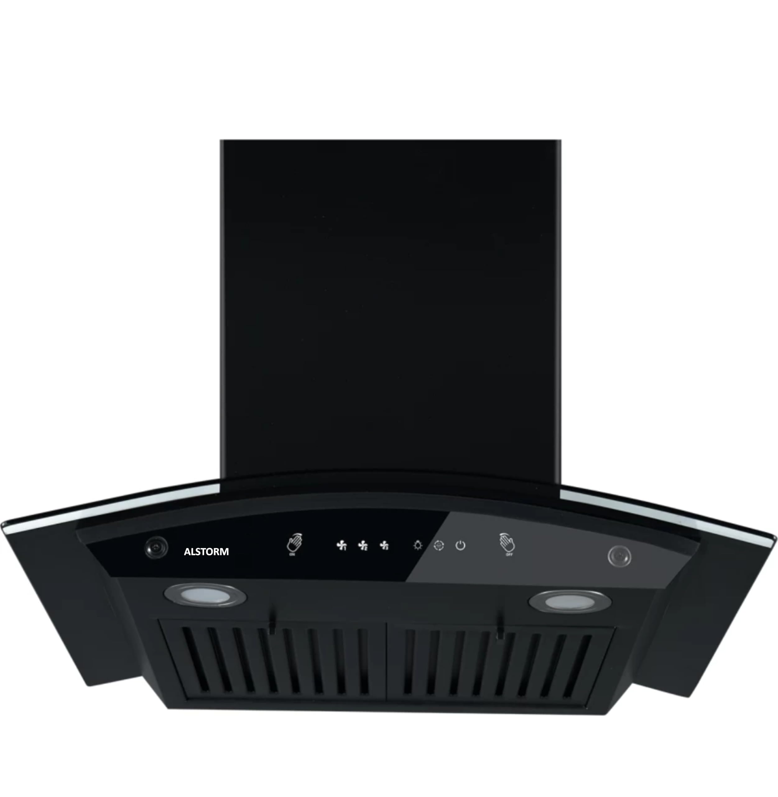 ALPHA FL BK 60 cm 1500 m/hr Baffle-filters Auto-Clean Kitchen Chimney with Motion-Sensor and Touch-Control (Baffle-filters FL Black Chimney with 5 years motor-warranty)-image-47