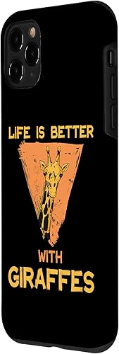 Miniatura 2 de Funda para iPhone 11 Pro Life Is Better With Giraffes Giraffe Safari Animal
