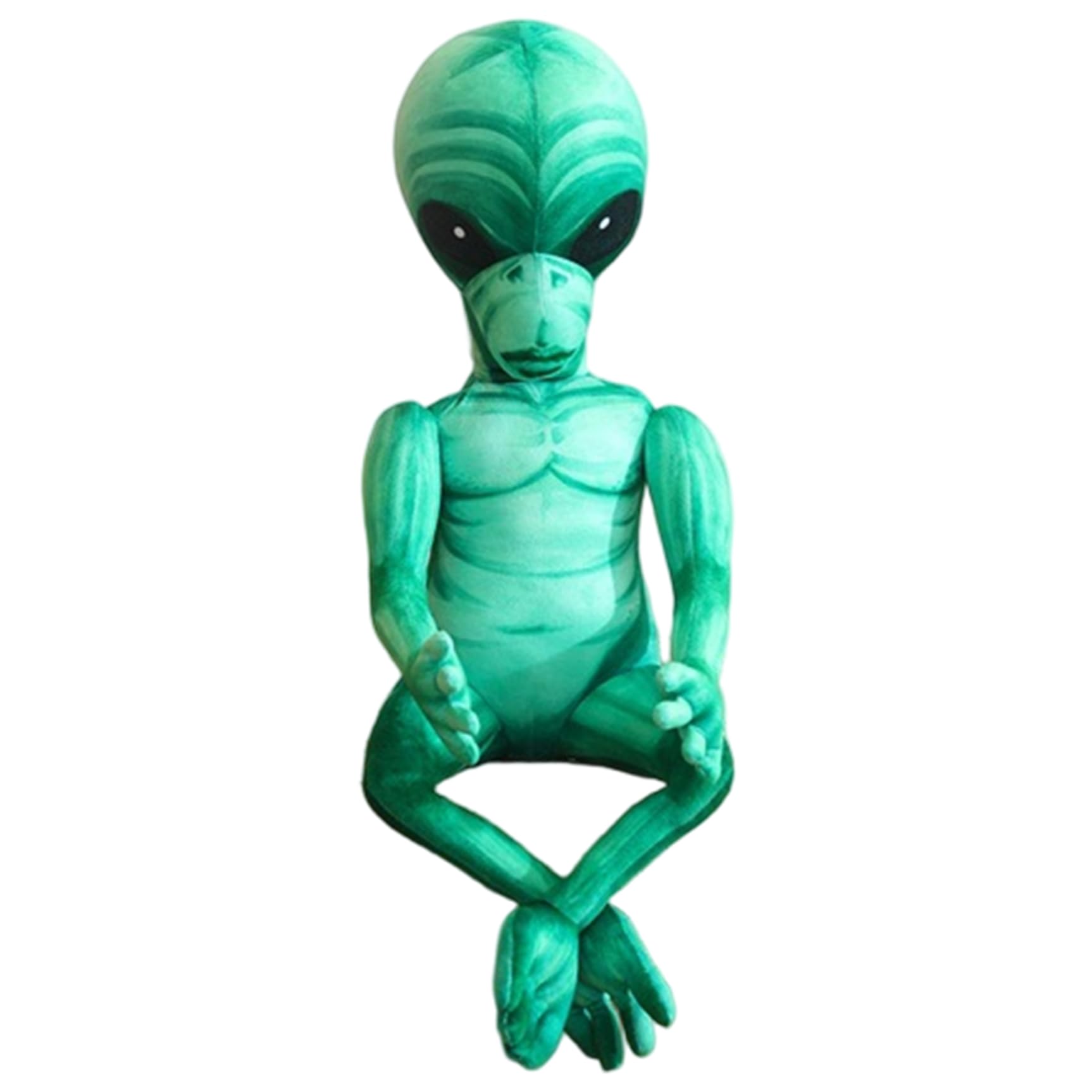Peluche alien originale verte et doudou extraterrestre moche et câlin