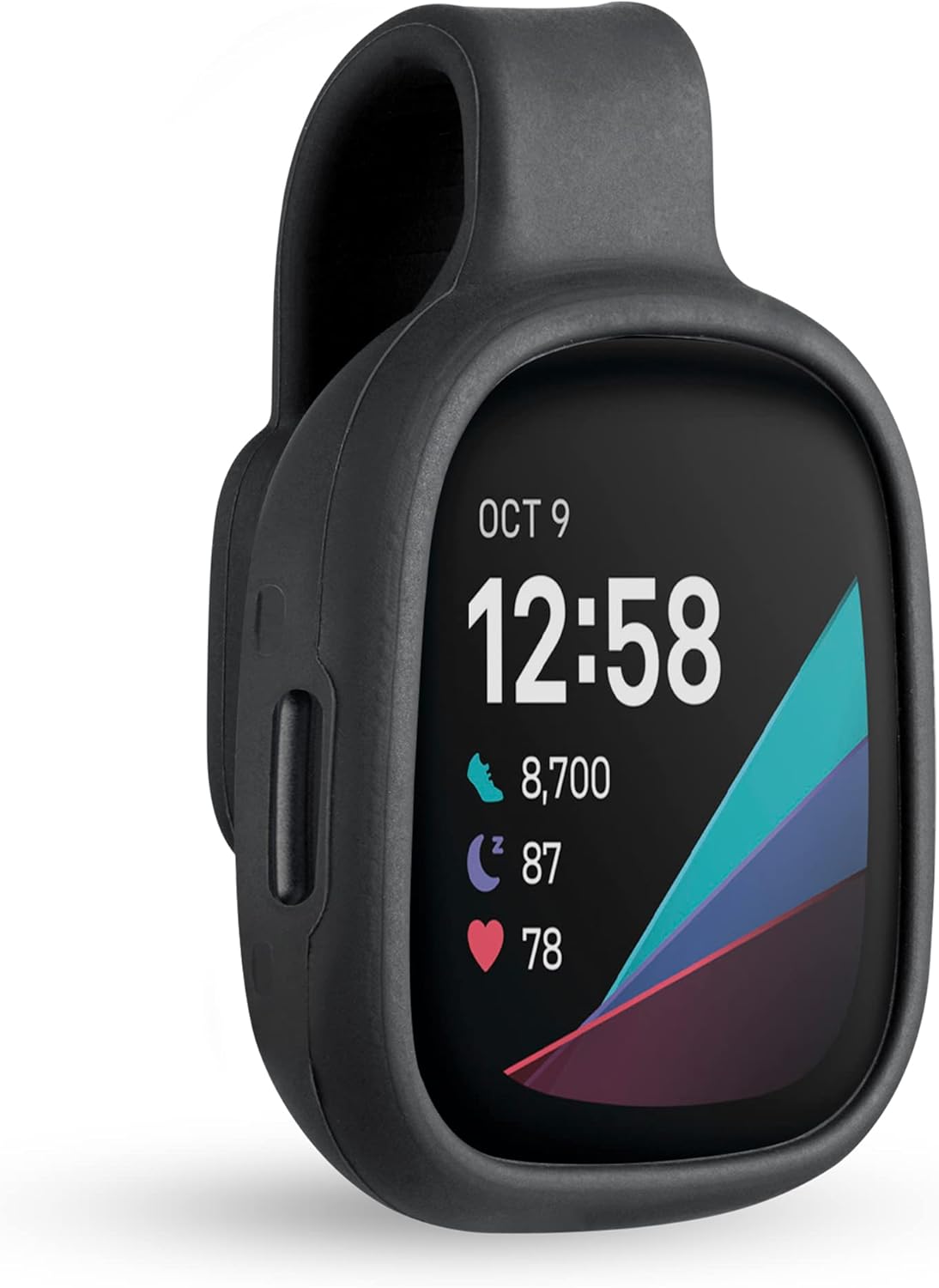Wasserstein Clip Holder Compatible with Fitbit Sense 2 / Versa 4 Clip Your Fitbit Anywhere