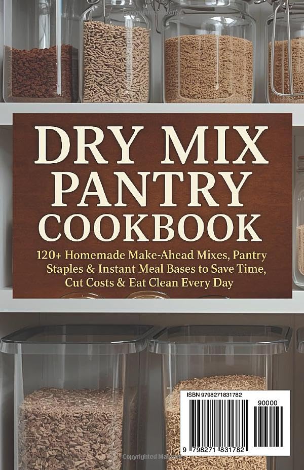 Dry Mix Pantry Cookbook: 120+ Homemade Make-Ahead Mixes, Pantry Staples & Instant Meal Bases to Save Time, Cut Costs & Eat Clean Every Day - Image 2