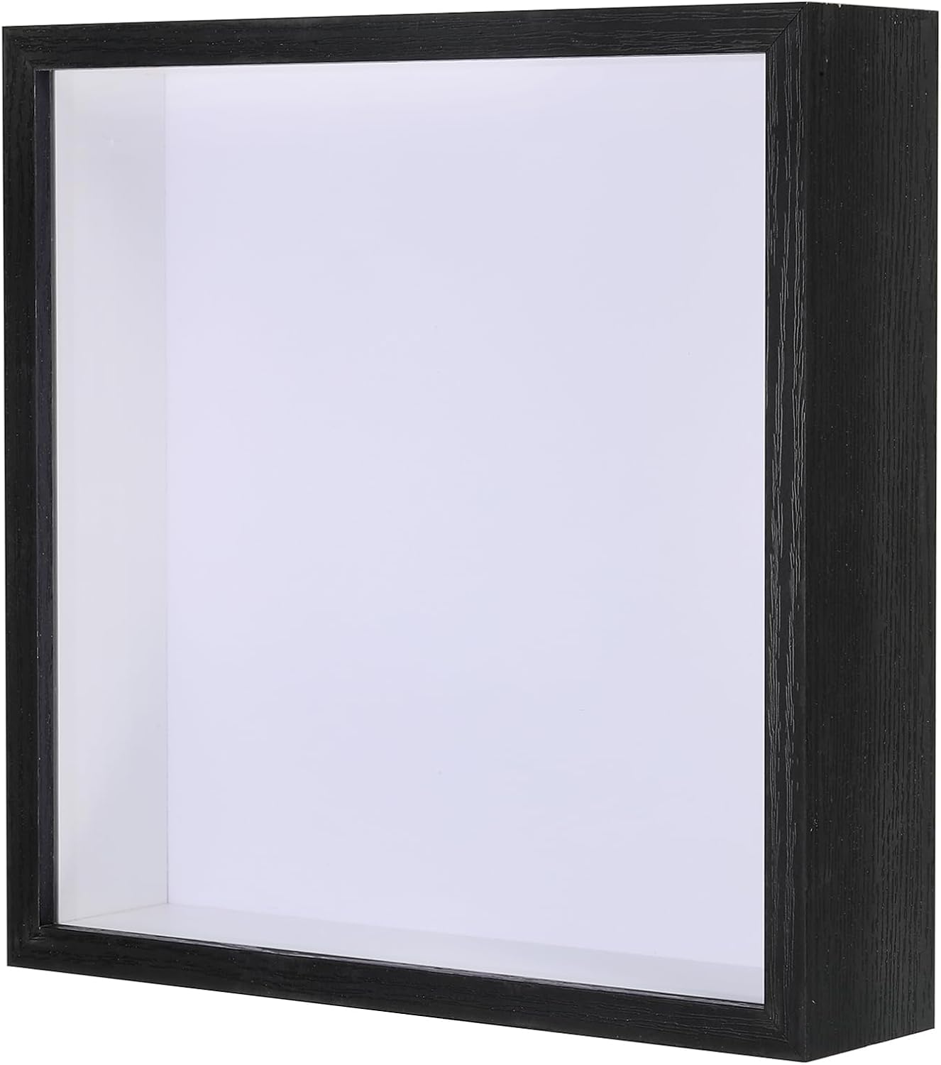 YOKIVE 1 Pcs Shadow Box Frame, Wooden Pressed Flower Frame Floating Photo Frame | DIY Specimens, Great for Wall Tabletop Display (Natural Color, 10x10-Inch)
