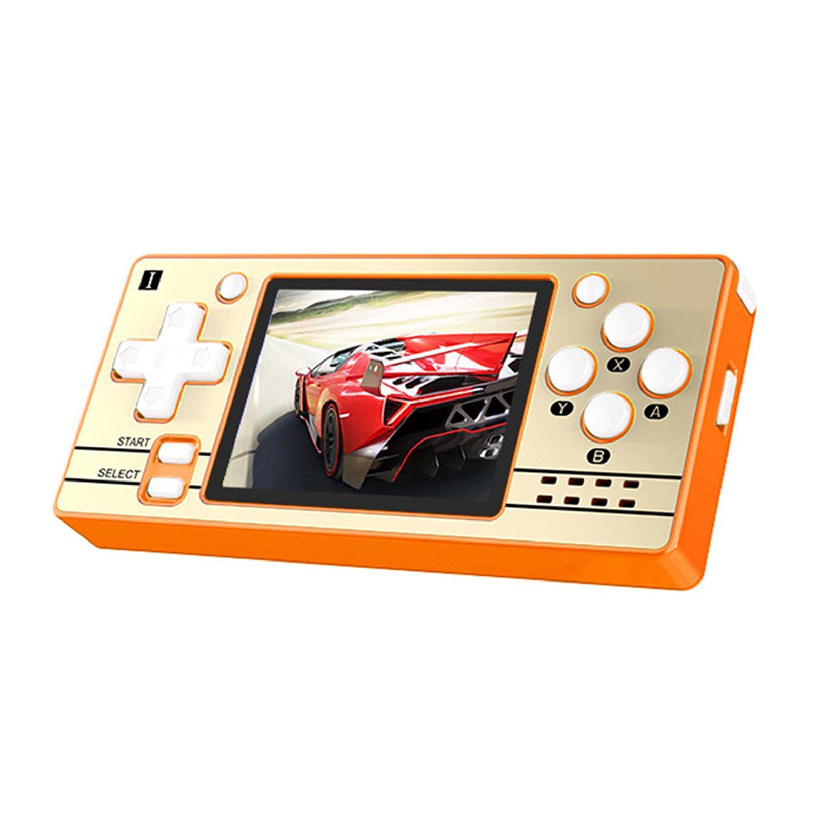 Q20 Console di Gioco Portatile, 5000 Giochi integrati (64 GB), Console per Videogiochi retrò con Schermo da 2,4 Pollici Portatile, Lettore di Giochi con Sistema Linux Open Source Portatile