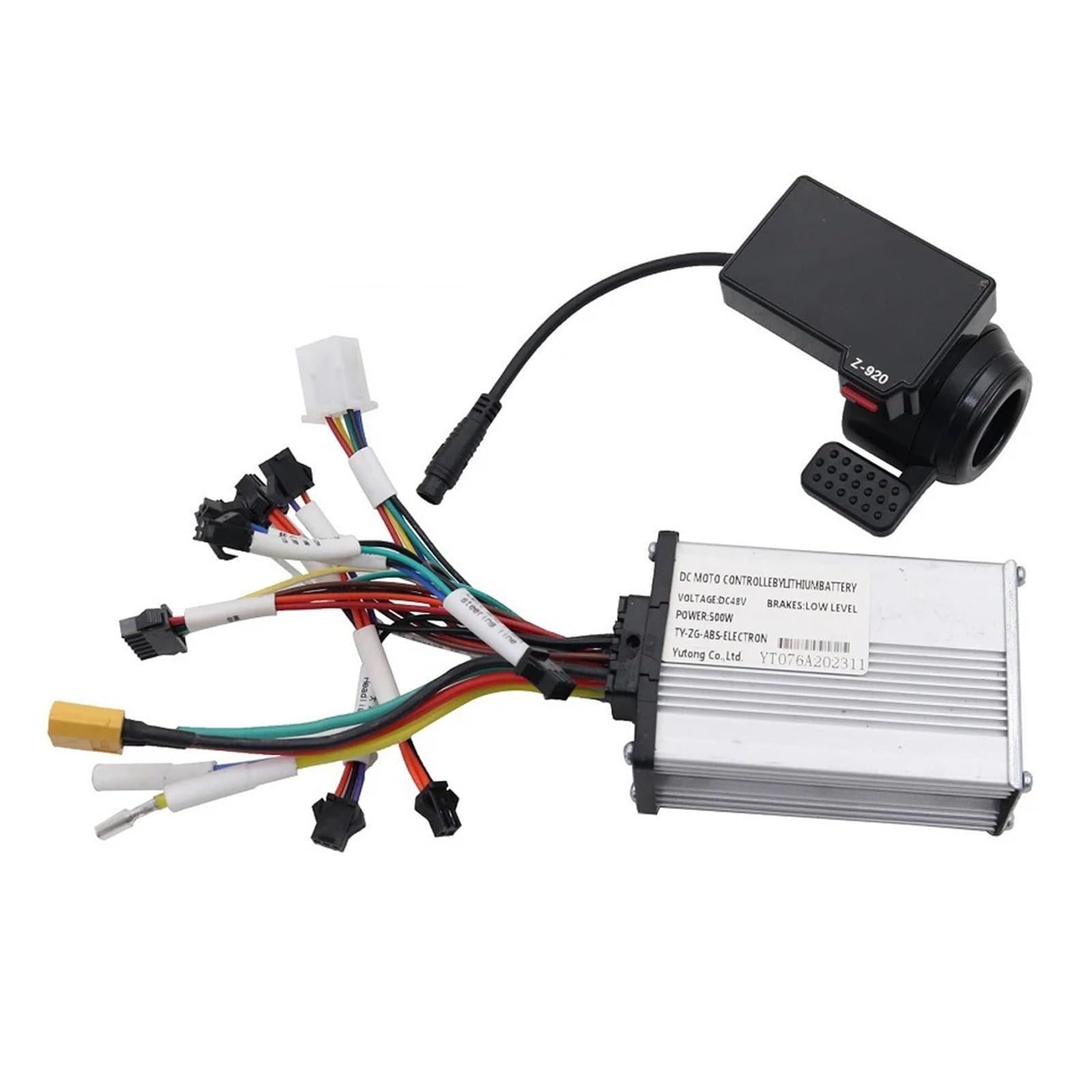 Z-920 6 Pin LCD Display with Accelerator Handle – 48V 500W