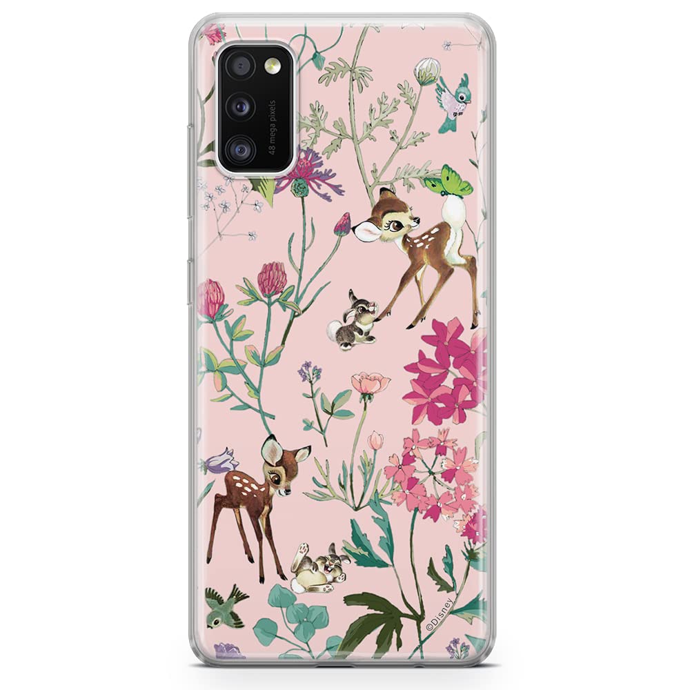 ERT GROUP mobile phone case for Samsung A41 original and officially Licensed Disney pattern Bambi & Friends 001 optimally adapted to the shape of the mobile phone, case made of TPU