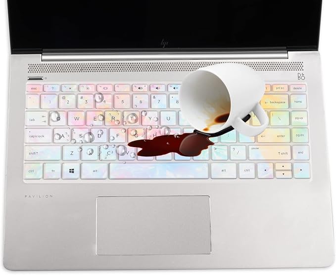 Protector de teclado de silicona para HP 14 miniatura 6