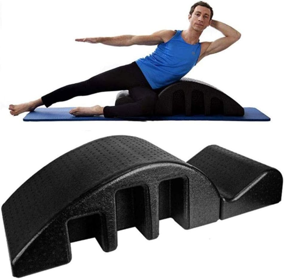 Yoga Pilates Arc Massage Bed,Back Curve Health Foam Balanced Body Massage Table,Body Manual