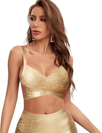 Bandage Top Bandage Crop Tops for Women Bandage Tank Top