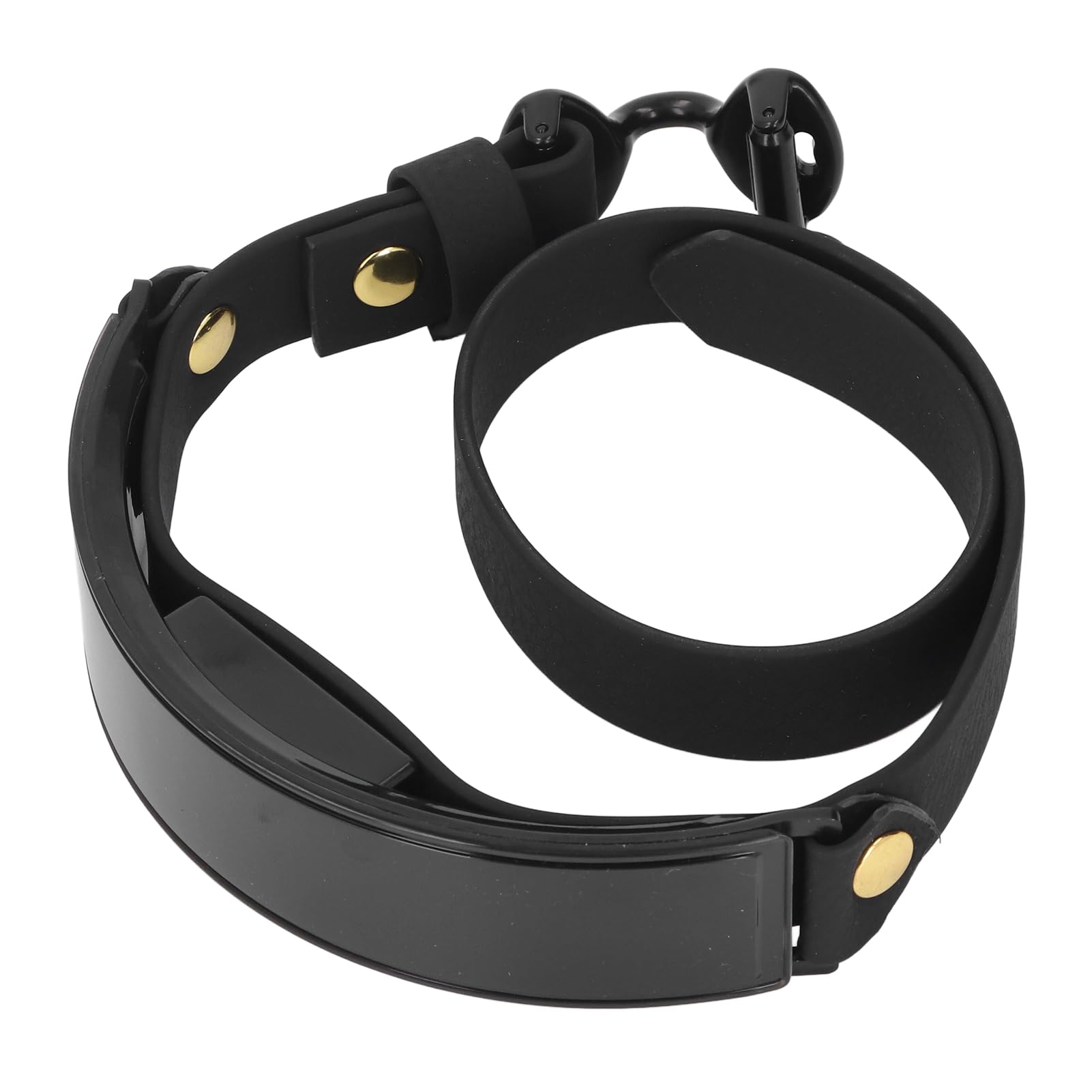 Collier pour Chien à LED avec écran Intelligent DIY, Collier Lumineux Rechargeable, Collier Lumineux pour Animaux de Compagnie contrôlé Via Application pour Les promenades (Feu Vert)