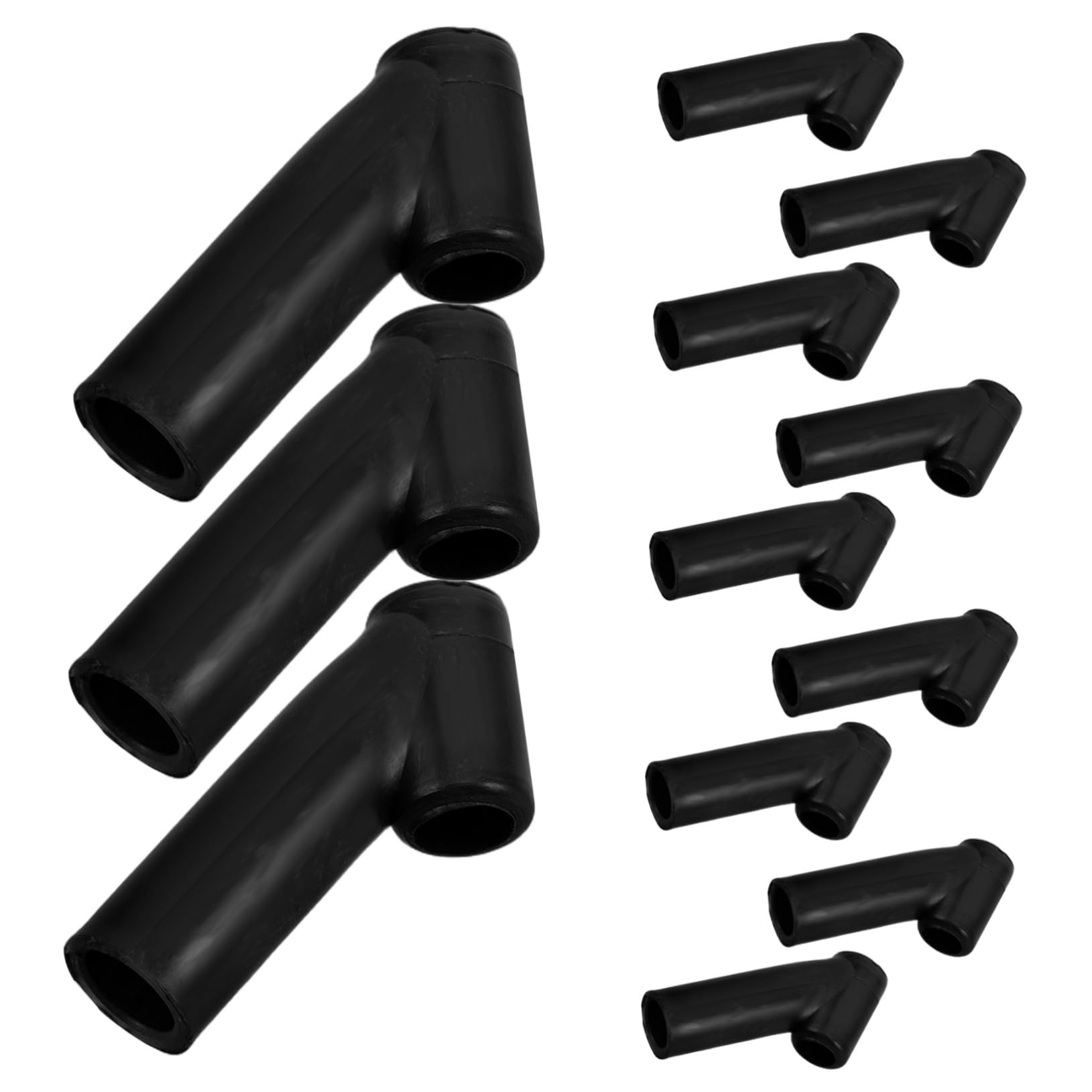 Abaodam Kite Assembly Kit 12pcs Plastic Kite Parts Rod Connectors Versatile Angled Straight