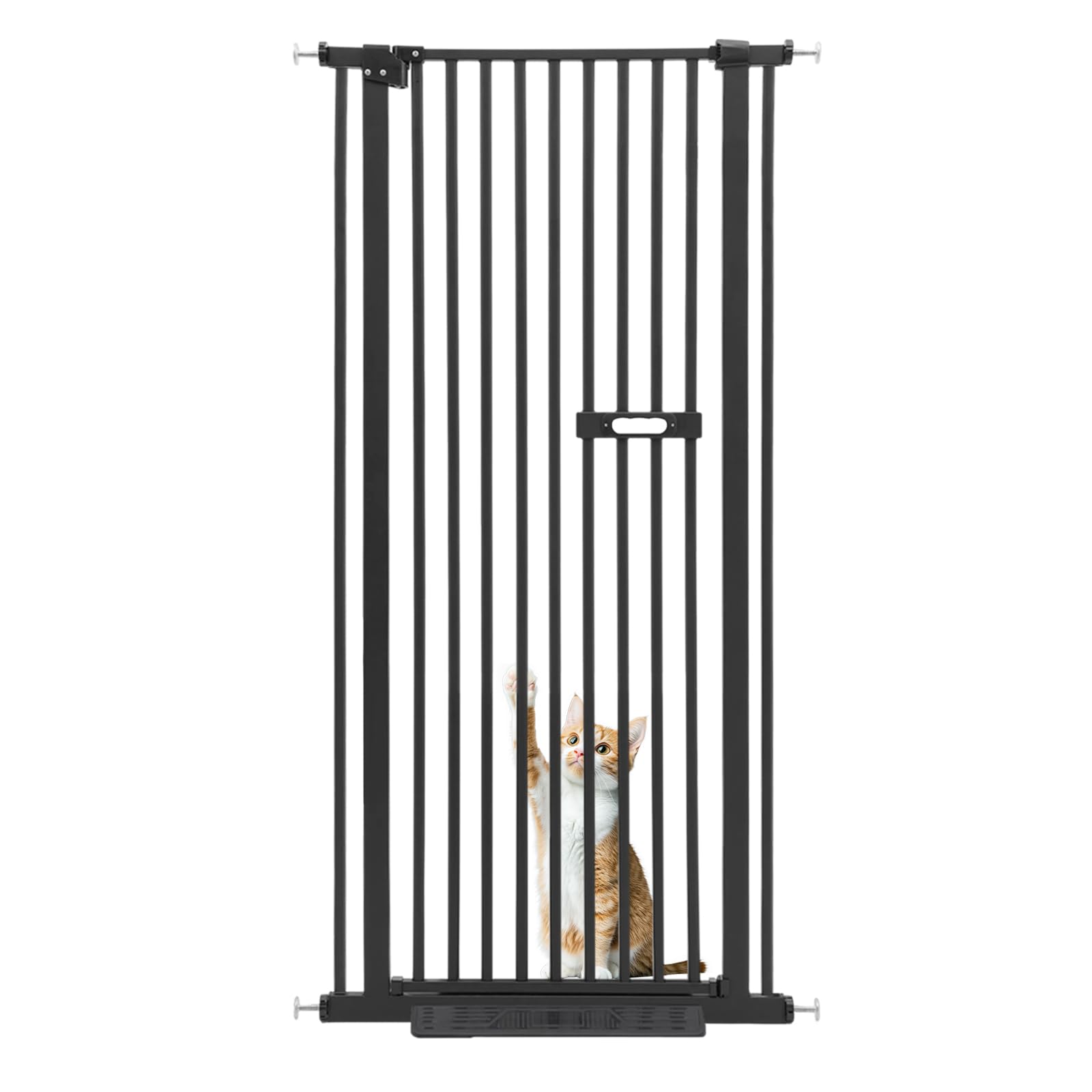 Samuliy Gancio porta asciugamani sopra la porta, resistente, a forma di gatto con 7 ganci, per soggiorno, bagno, camera da letto e cucina, gancio per porta, per vestiti, cappelli, asciugamani