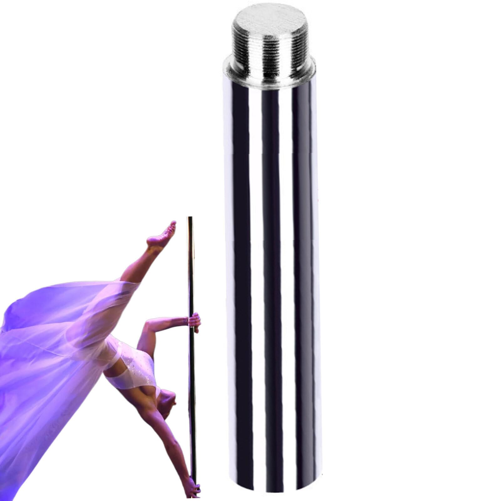 Estensione del Palo da Ballo per Palo da Ballo da 45 Mm da 9,8 '' Pole Lungo per Danzaling Smooth Connection Estensione in Acciaio in Acciaio per Il Palo Danzante Fitness Fila