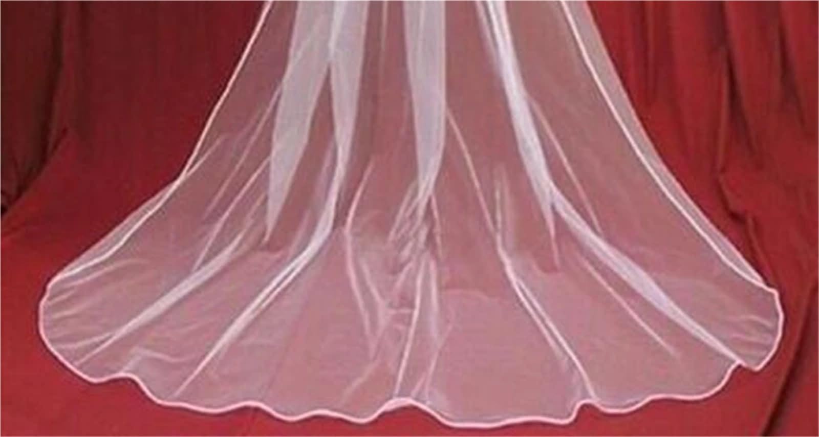 Genérico 2-Layer Bridal Veil Long Wedding Veil with Elegant Velo de Novia Wedding Accessories Velo de Novia