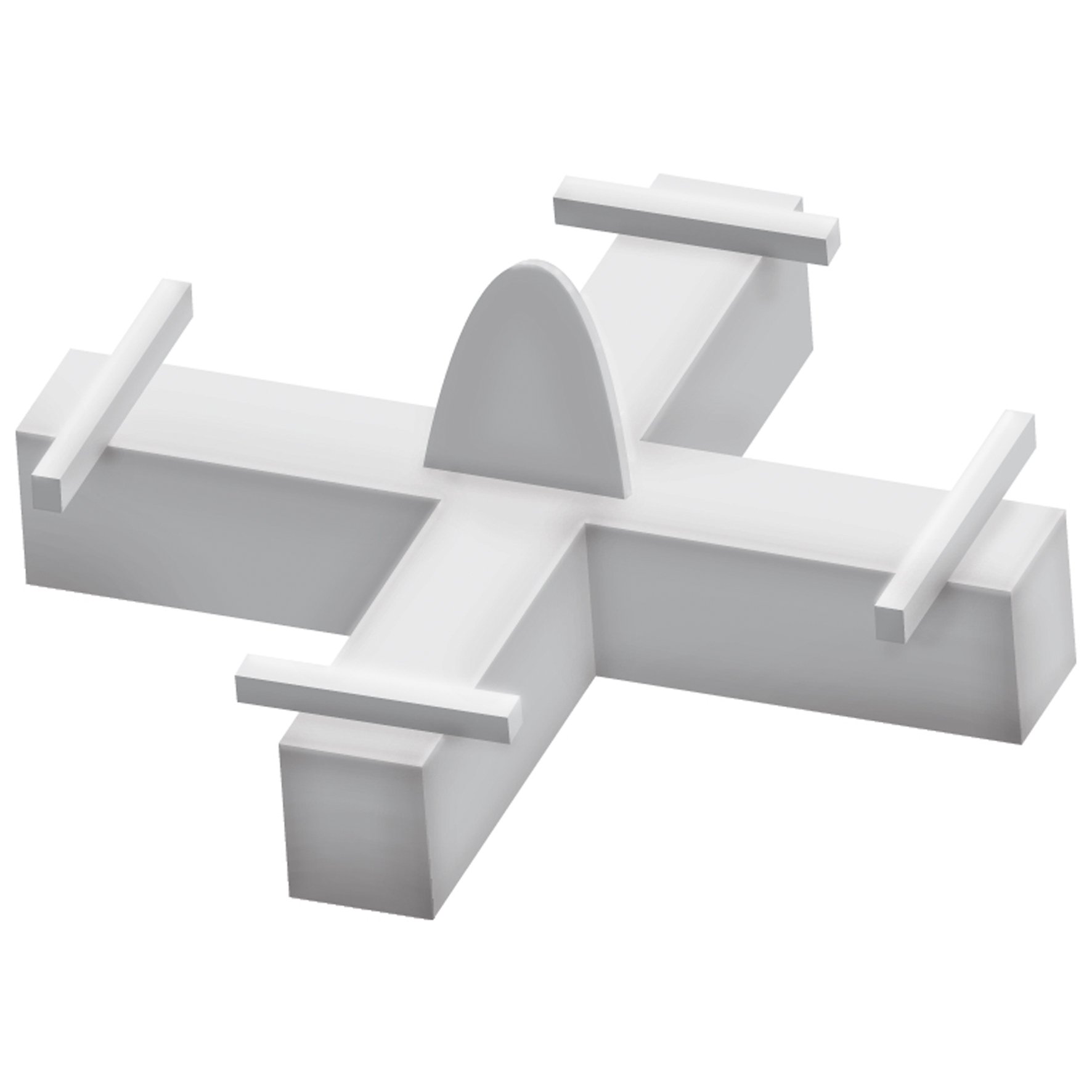 Fartools113774 Pack of 100 Reusable Cross Spacers Length 1.5 mm Height 5 mm