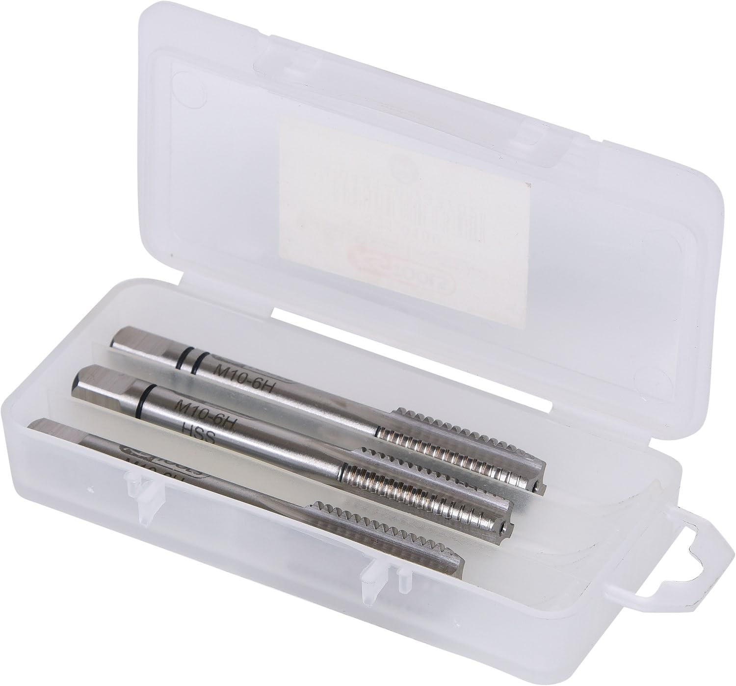 KS TOOLS - 331.0100 - Jeu de 3 tarauds à main HSS, M10 - Résistante aux hydrocarbures Gris