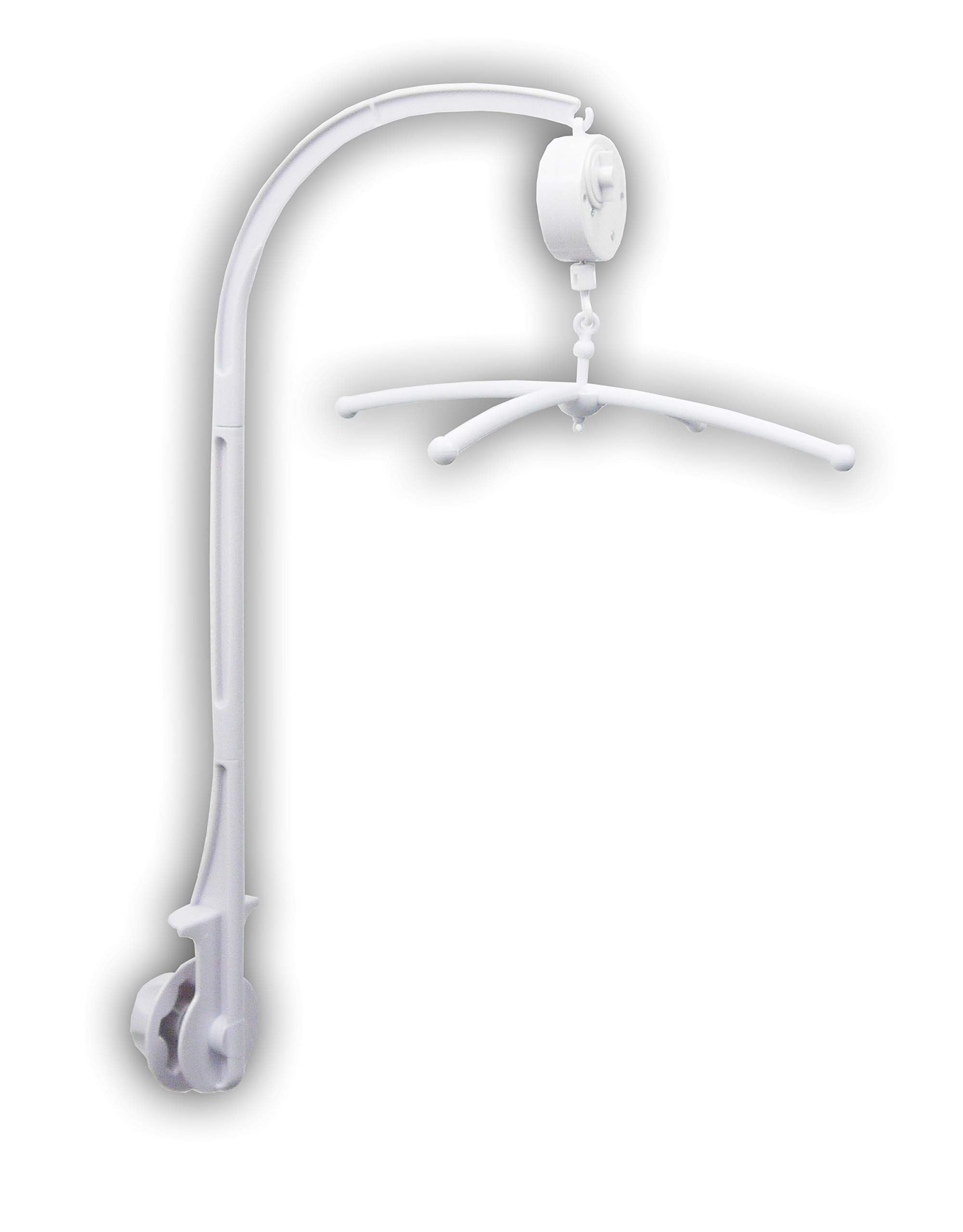 Niermann Standby Mobilehalter zum Schrauben, mit Spieluhr, weiß, 200 g