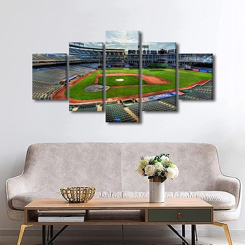 Miniatura 381 de Decoración de pared, lienzo para estadio deportivo de Estados Unidos, arte de pared moderno Fenway Park en Boston, arte de pared para oficina, sala