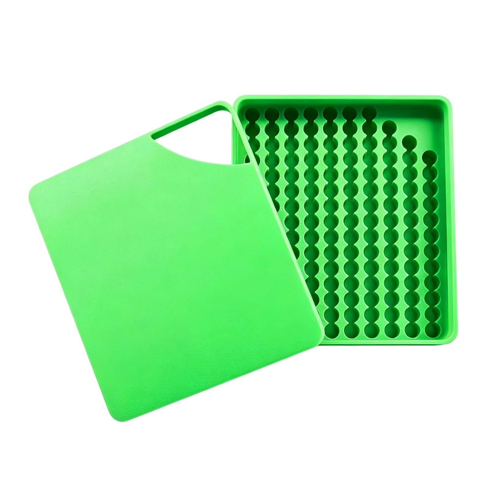Mubsar Bead Sorting Tray 5mm Beads Picking Tray Time Saver Beads Organizer Tray for Melty Bead Crafting Reusable Mess-Free Efficient