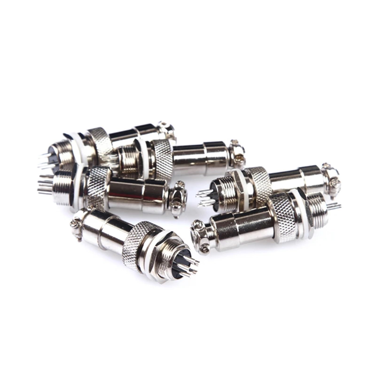 Connettore aeronautico a vite GX12-5 a 5 PIN 12 mm(10 Sets)