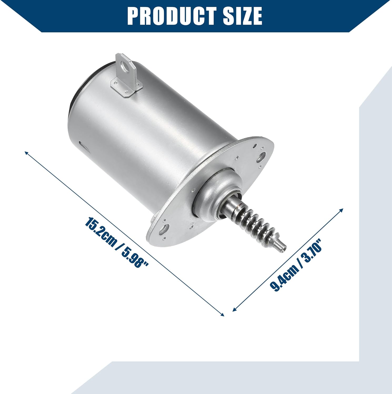 No.11377548388 Eccentric Shaft Actuator for BMW 128i E82 2008-2013 / Inner Servo Motor/Durable Metal / 1Pc Silver Tone