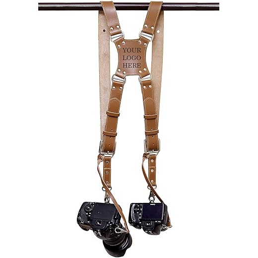 Golden Arrow Leather Camera Strap Belt - The Warrior