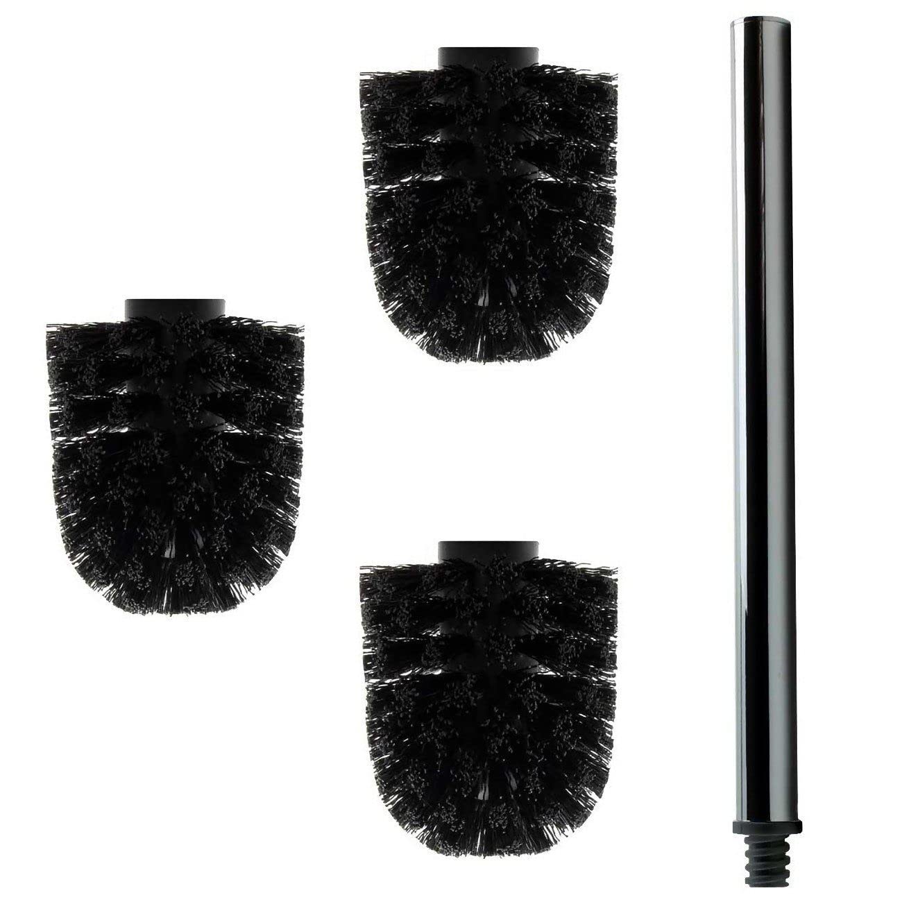 ovimar Brosse de rechange Lindoya - Lot de 1 manche et 2 têtes de
