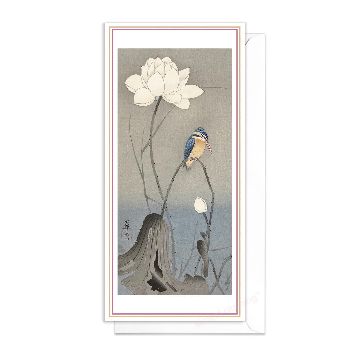 Japanese Ukiyo-e Art Large Greeting Cards Card 5 Set Birthday All Occasions Pack - View #8