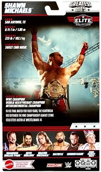 WWE Elite Collection Great Hits 2023 Sean Michaels Action Figure