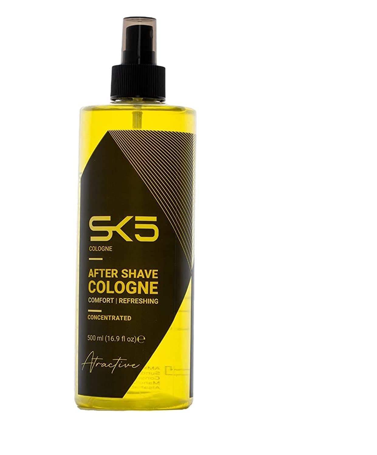 SK5 ML 500 After Shave Cologne Yellow