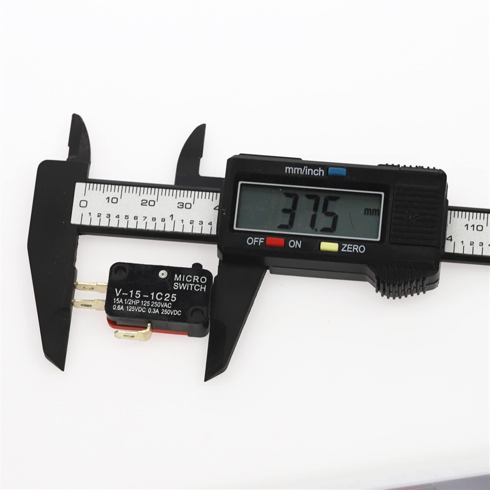 10 Uds. Microinterruptor de límite de automatización de seguridad V-15-1C25 palanca de rodillo acción a presión 250V 16A 1NO 1NC interruptor electronico (Color : 10pcs)