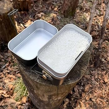 新品未開封　雷鳥飯盒　セカンドロット　サバイバル　戦闘飯盒 雷鳥飯盒セカンドロットさばいどる かほなん監修 シルバー