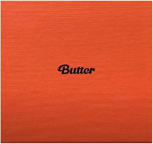 BTS - Álbum de mantequilla (Peaches Ver.) CD+Photobook+Lyric Cards+Soporte de tarjeta de foto instantánea+tarjeta de fotos+tarjeta de