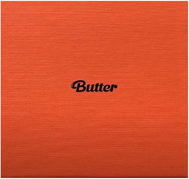 Big Hit Entertainment BTS Butter Album Peaches Ver. CD+Photobook+Lyric Cards+Instant Photo Card Stand+Photo Card+Message Card+Graphic Sticker+Extra 6 Photocards+1 Double-Sided Photocard+Sticker