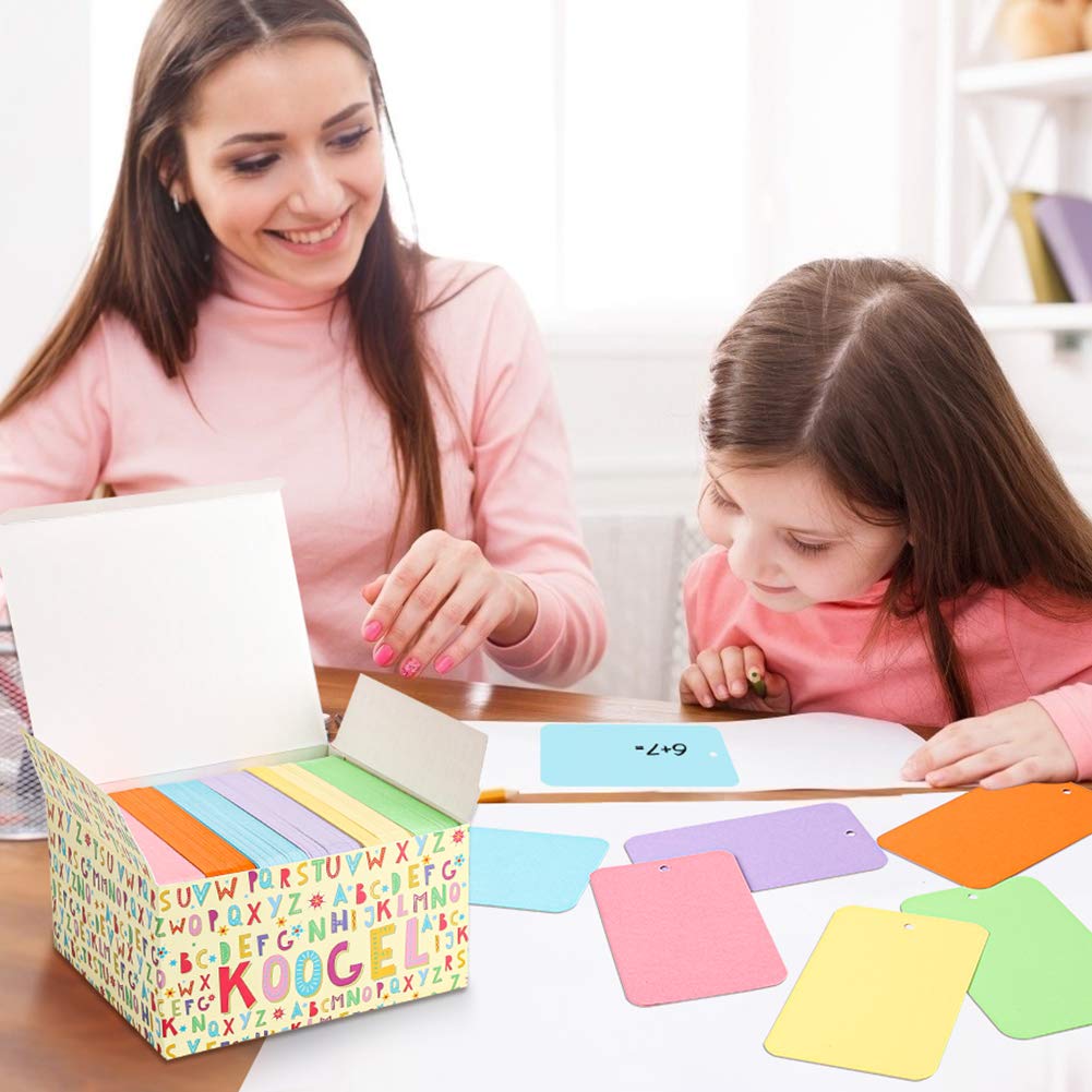 480 Pcs Colored Index Cards, 3 X 5 Inch Study Cards