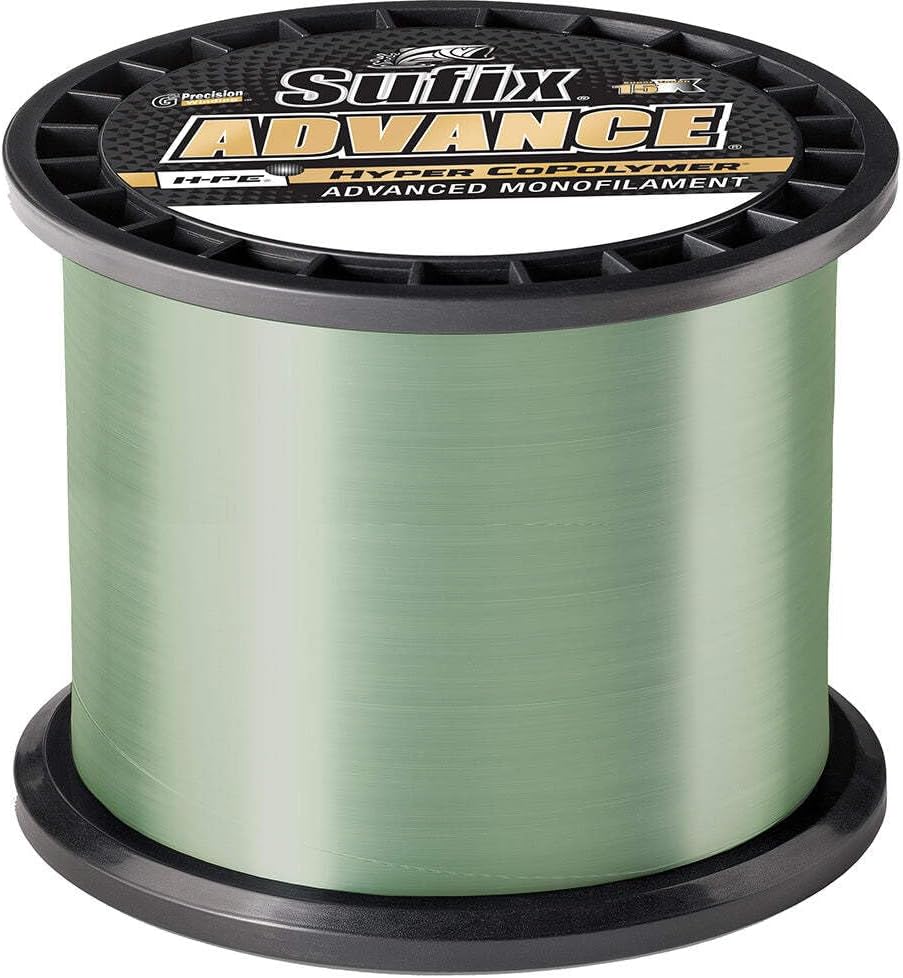 Advance Monofilament 12 lb Low-Vis Green - 1200 Yds