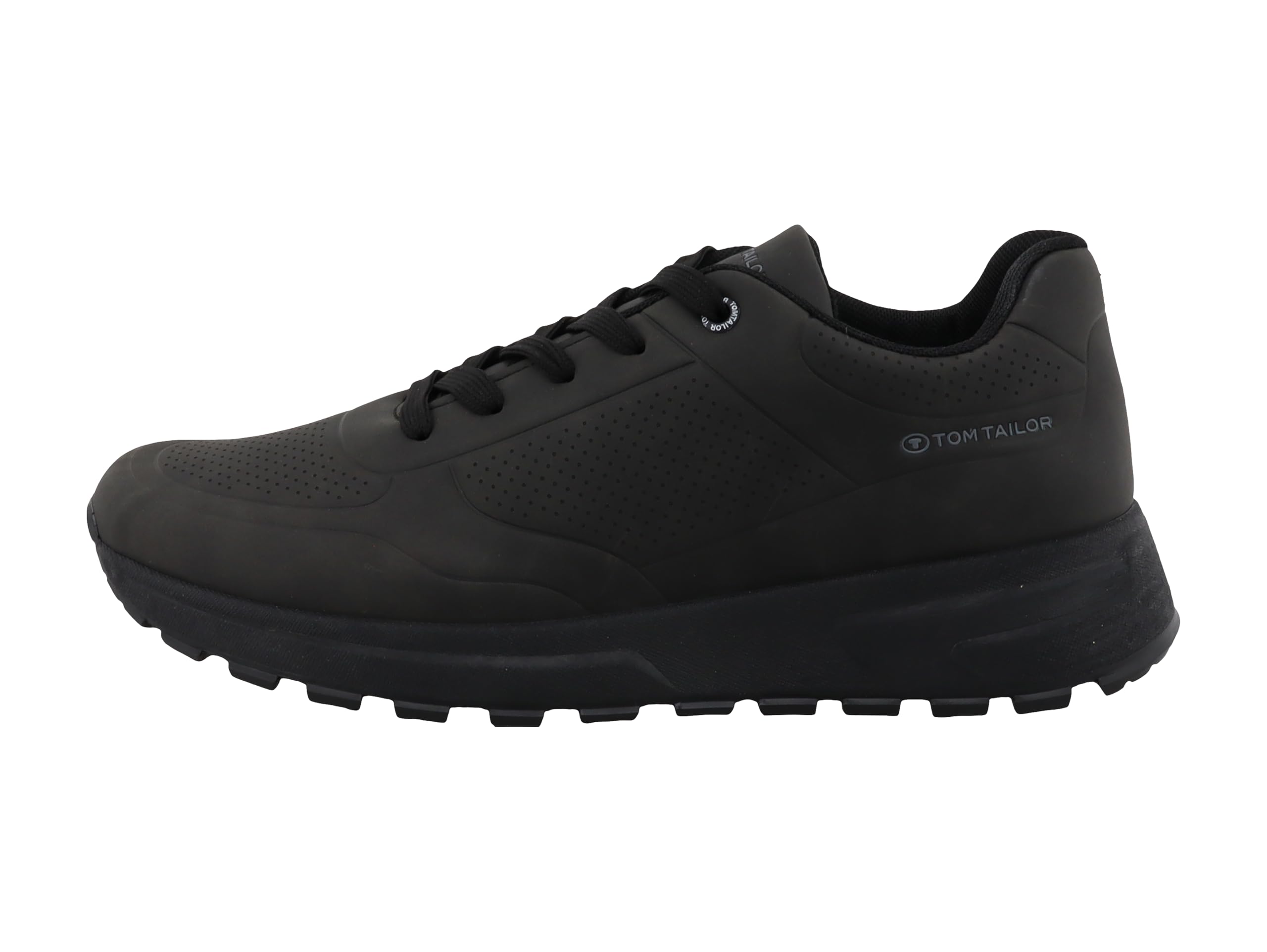 TOM TAILOR Men's 5380410007 Trainers, Black, 7 UK
