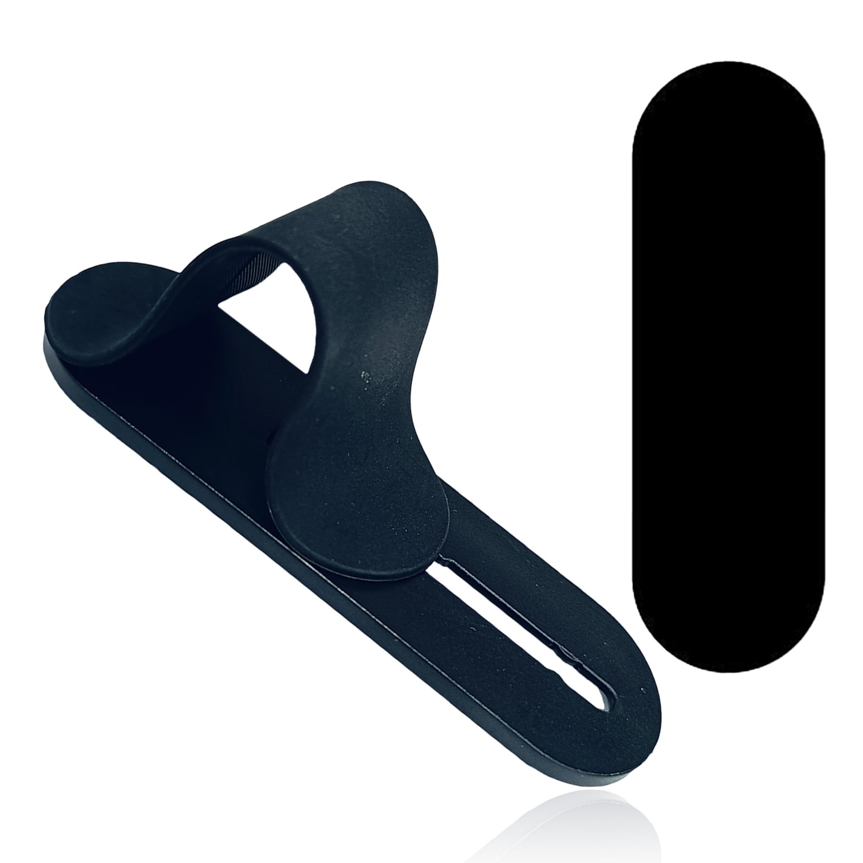 AJICA U Shape Smart Phone Holder | Stand | Phone Holder for Hand & Mobile Back Holder | Great for Selfie & Works as iPhone Stand & Android Phone Stand (Black, 1 Pack)-image-20
