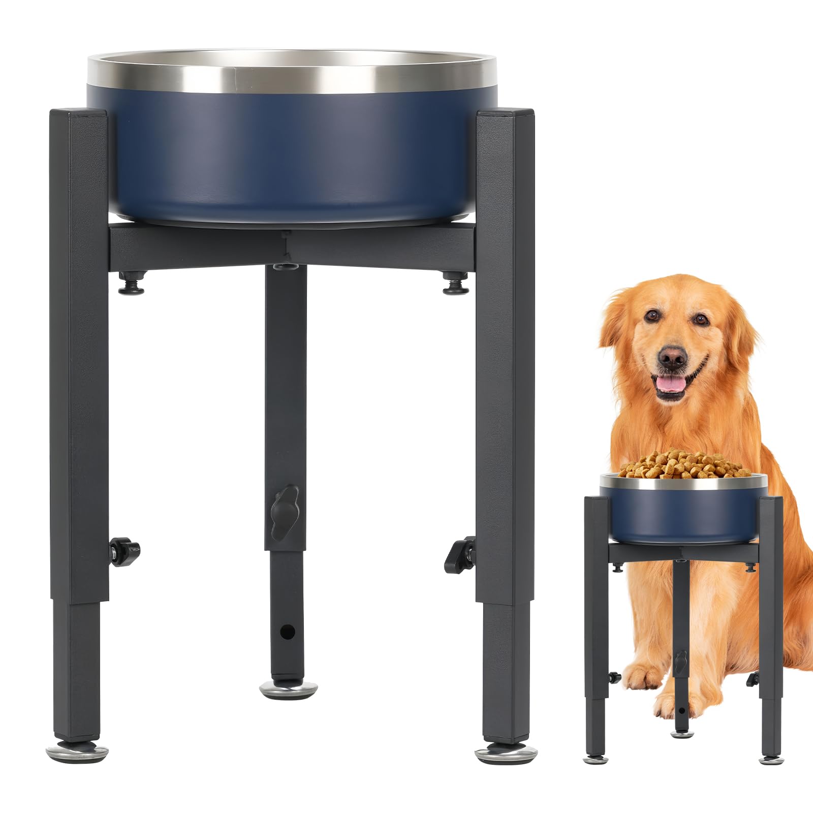 TIDEVAN Verhoogde hondenbakken voor grote honden, verhoogde