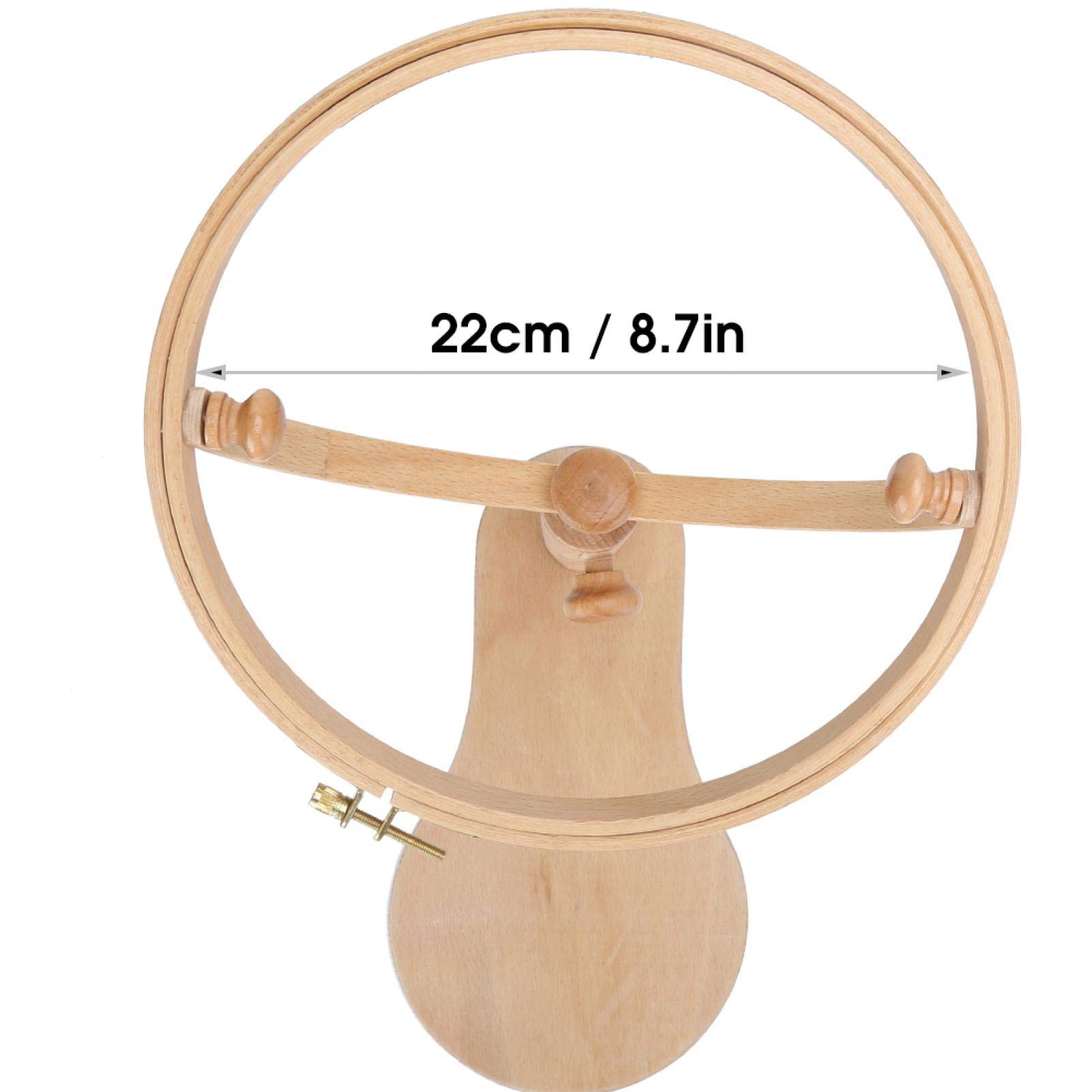 Cavalletto Da Terra Per Ricamo MARUSSIA: Legno Di Faggio 35x48 Cm, Marrone - 4