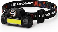 Lanterna de Cabeça LED Super Potente Recarregável USB, Bateria de Longa Duração – Para Mecânicos, Pesca em Alto-Mar, Obras, Trilha, Escalada, Camping, Corrida Noturna, Ciclismo e Uso Profissional