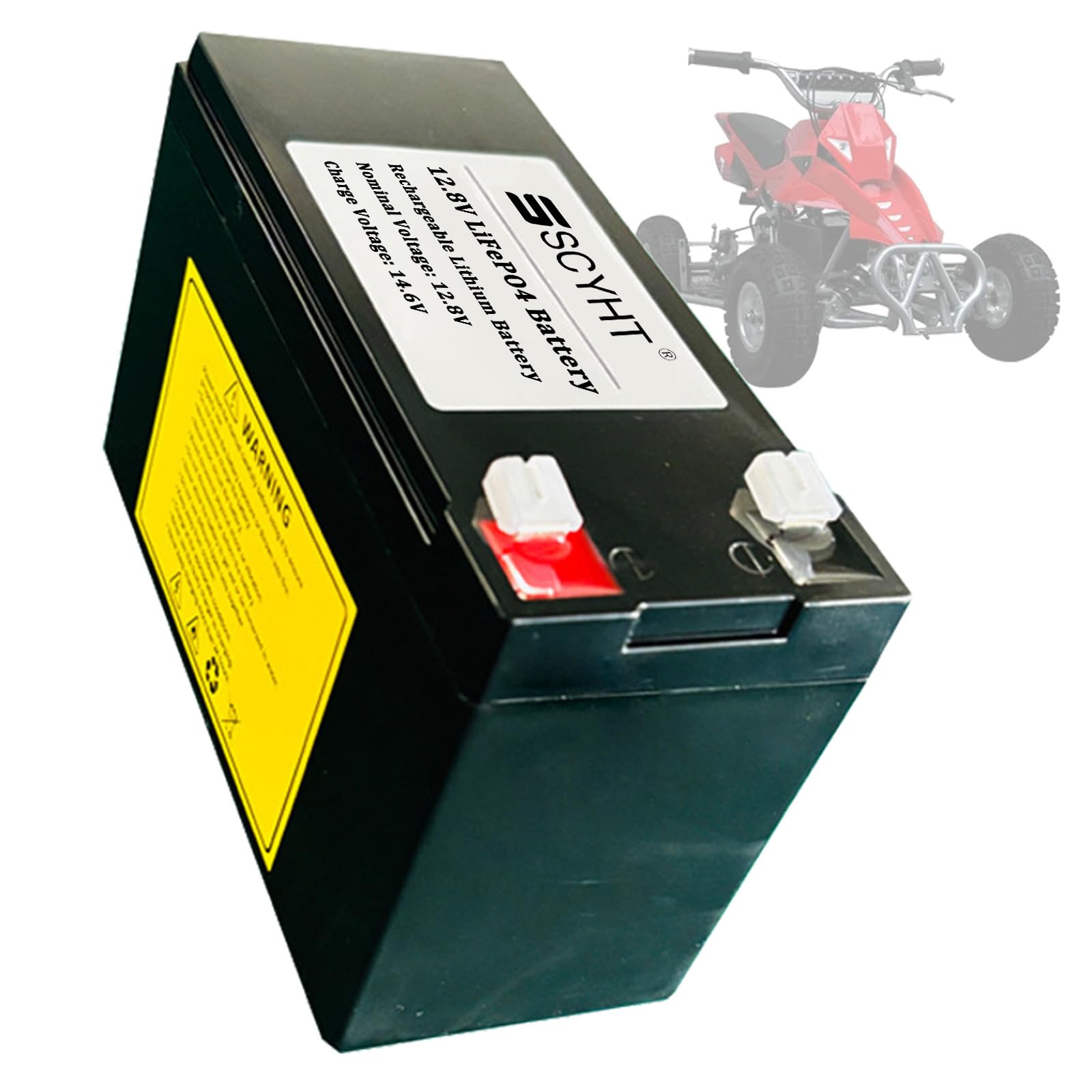 Akumulator LiFePO4 12,8 V 6 Ah 8 Ah 12 Ah Akumulator litowy 12,8 V Akumulatory zamienne do elektrycznych samochodzików zabawkowych z silnikami 50 W - 155 W,12.8v12ah 1pack